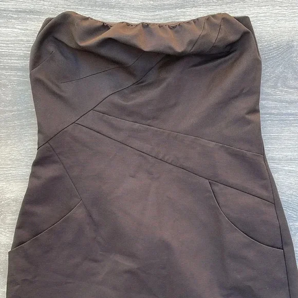 The Limited Strapless Dress, brown - Picture 3 of 4
